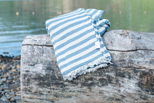 Load image into Gallery viewer, Mae Stripe Turkish Blanket