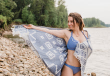 Load image into Gallery viewer, Aztec Turkish Towel