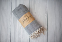 Load image into Gallery viewer, Britton Colourblock Turkish Towel