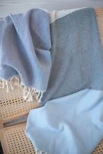 Load image into Gallery viewer, Britton Colourblock Turkish Towel