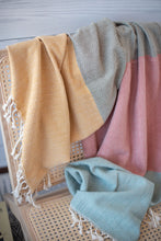 Load image into Gallery viewer, Britton Colourblock Turkish Towel