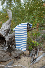 Load image into Gallery viewer, Mae Stripe Turkish Blanket (NEW!)
