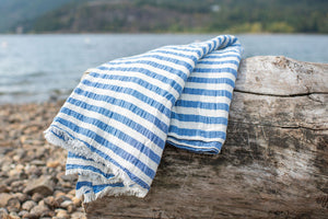 Mae Stripe Turkish Blanket (NEW!)