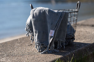 Livy Classic Stripe Turkish Blanket