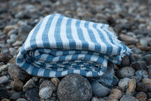 Load image into Gallery viewer, Mae Stripe Turkish Blanket (NEW!)
