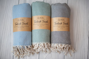 Britton Colourblock Turkish Towel